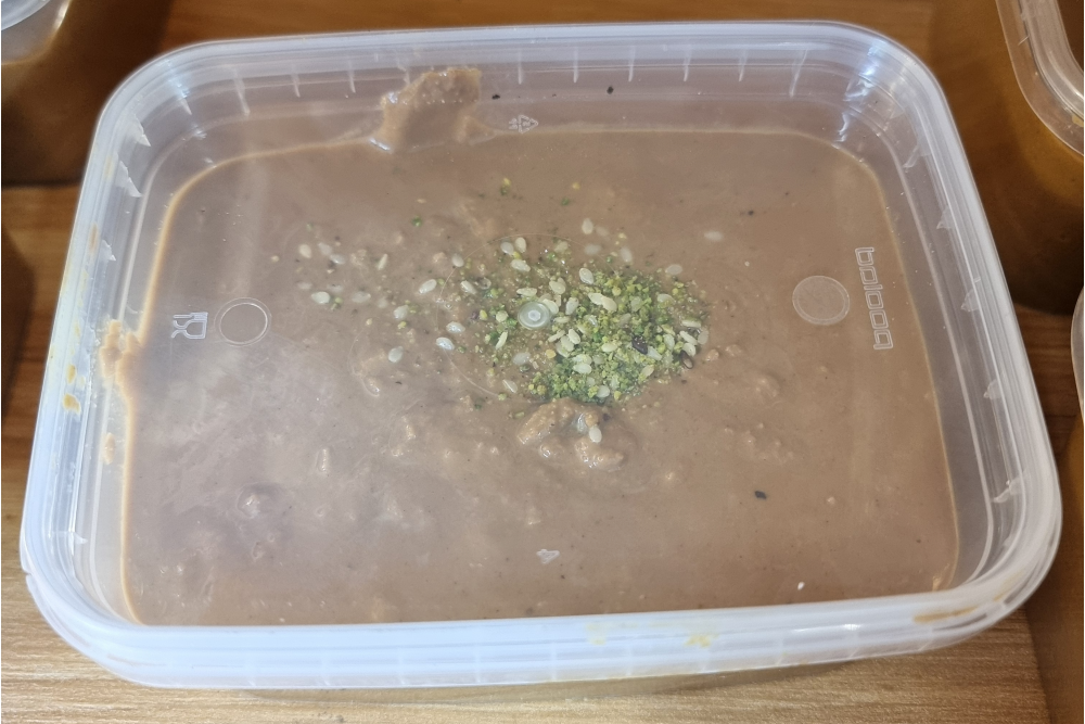 حلوا ارده شیره ای ( بدون شکر) 0